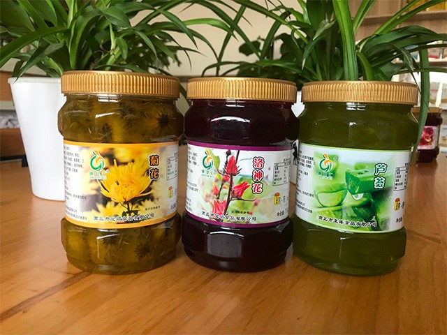 菊花花茶、洛神花花茶、蘆薈花茶